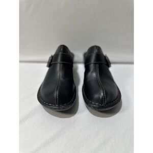 BOC Born Slip‎ On Hannie Clogs Mules BC3457 Women's Split Toe Black Size 8M